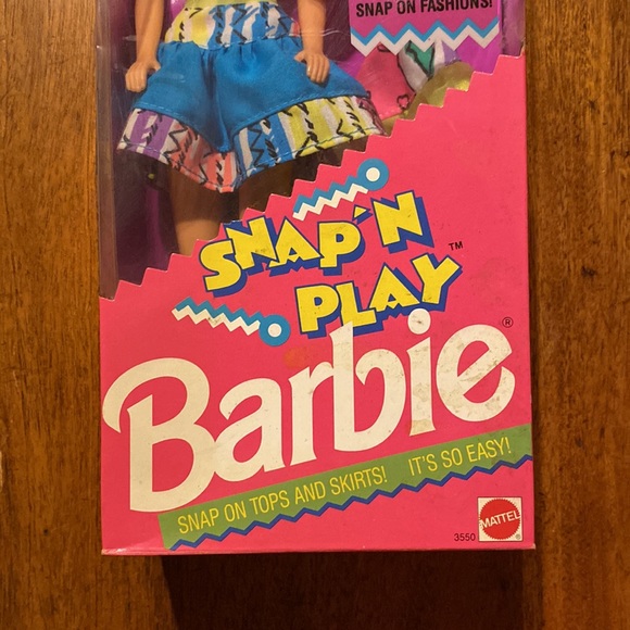 💖 Snap N’ Play Vintage Barbie ~ NRFB 💖 - Picture 4 of 11